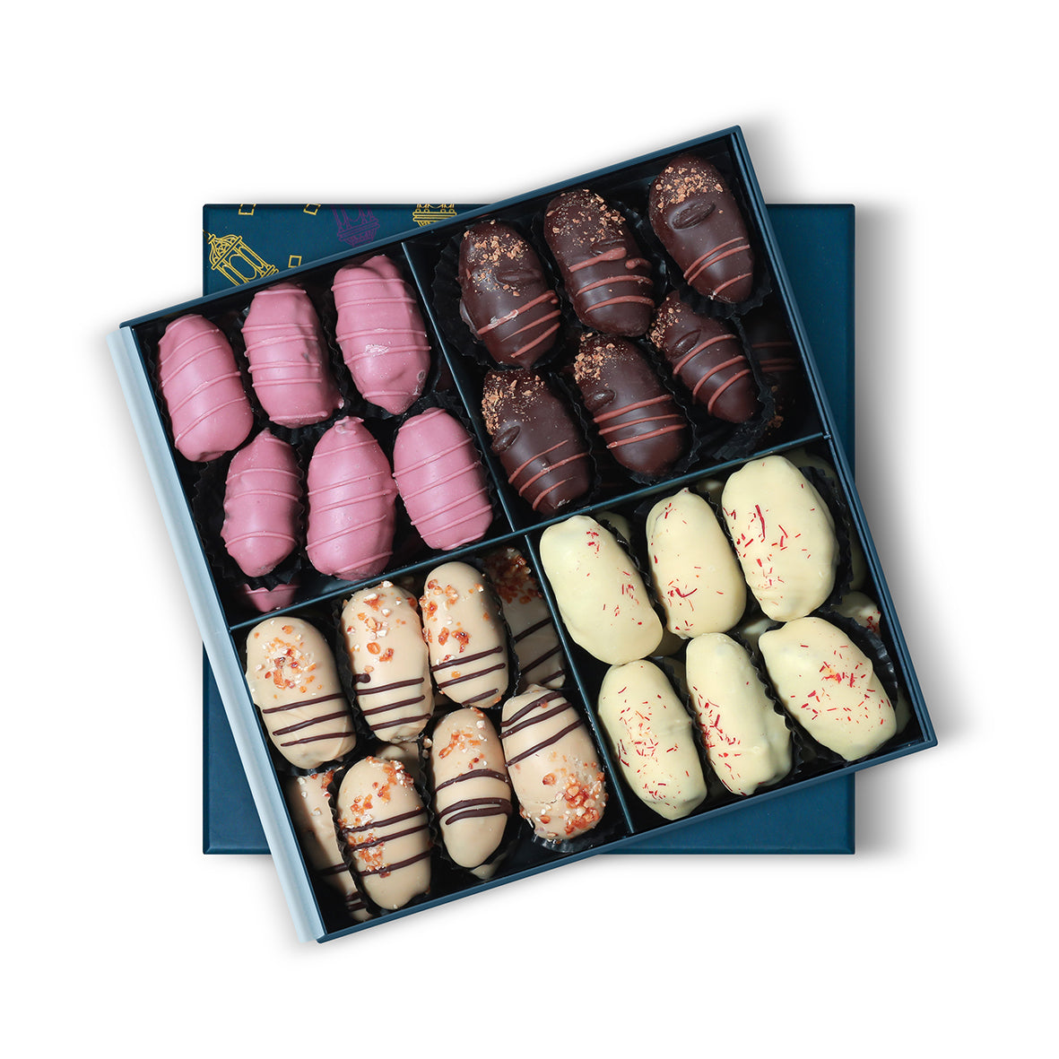 Ramadan Gift Box - 1 Kg Chocolate Coated Dates
