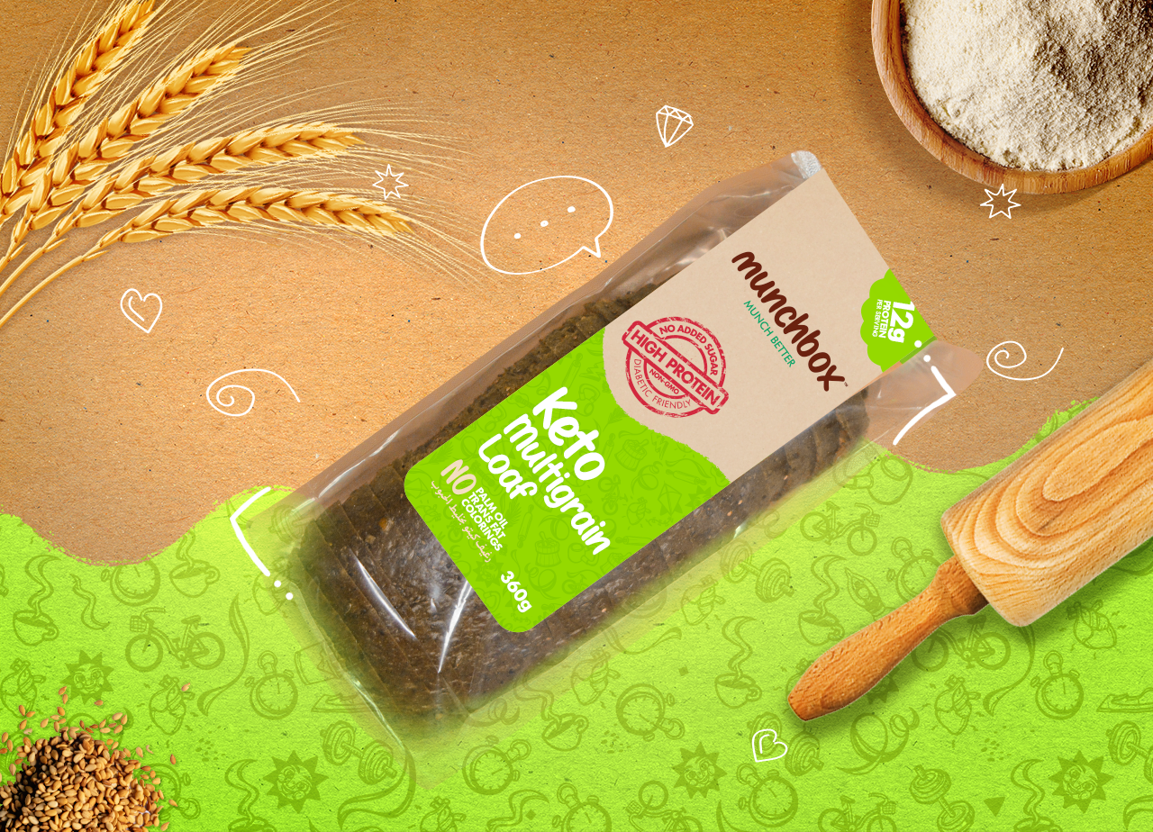 Keto Multigrain Bread Sliced 360g