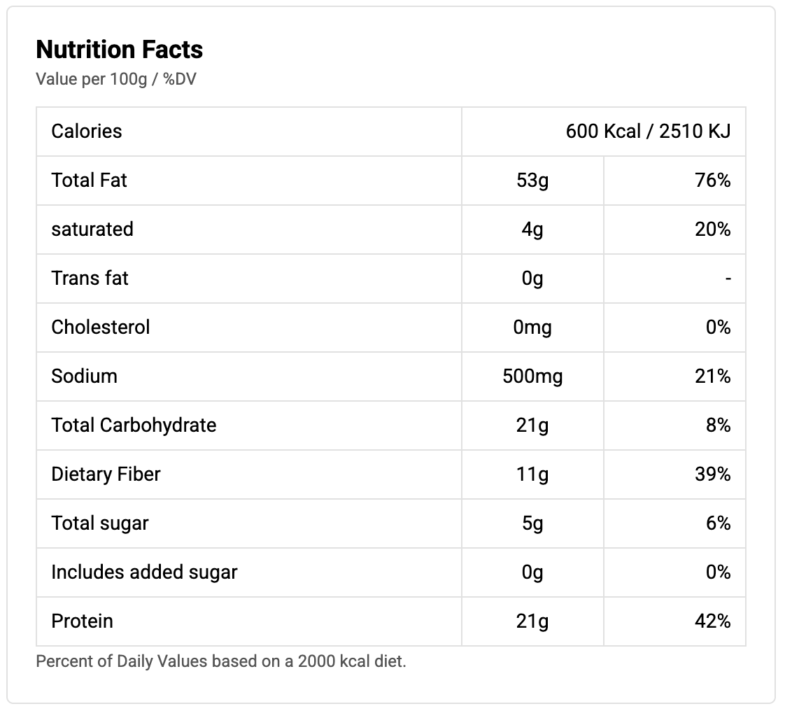 bayara-almonds-salted-jumbo-nutrition