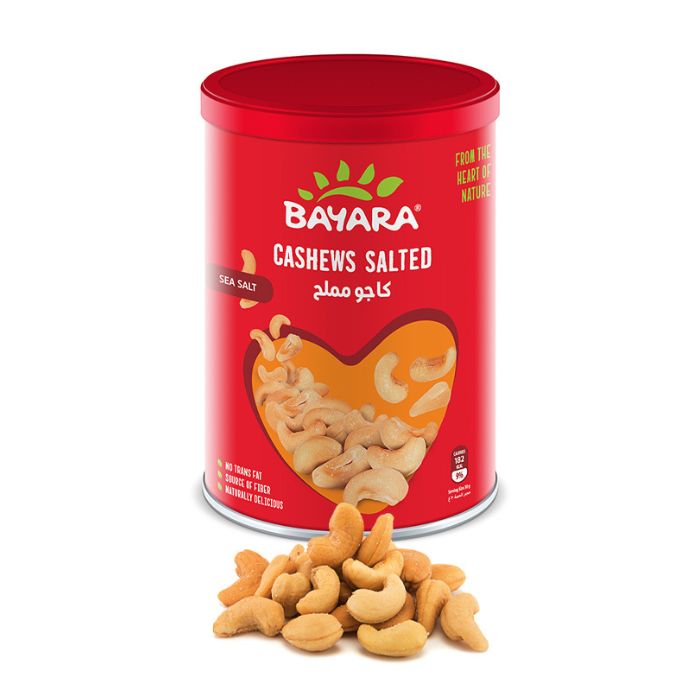 bayara-cashews-salted-can-500g