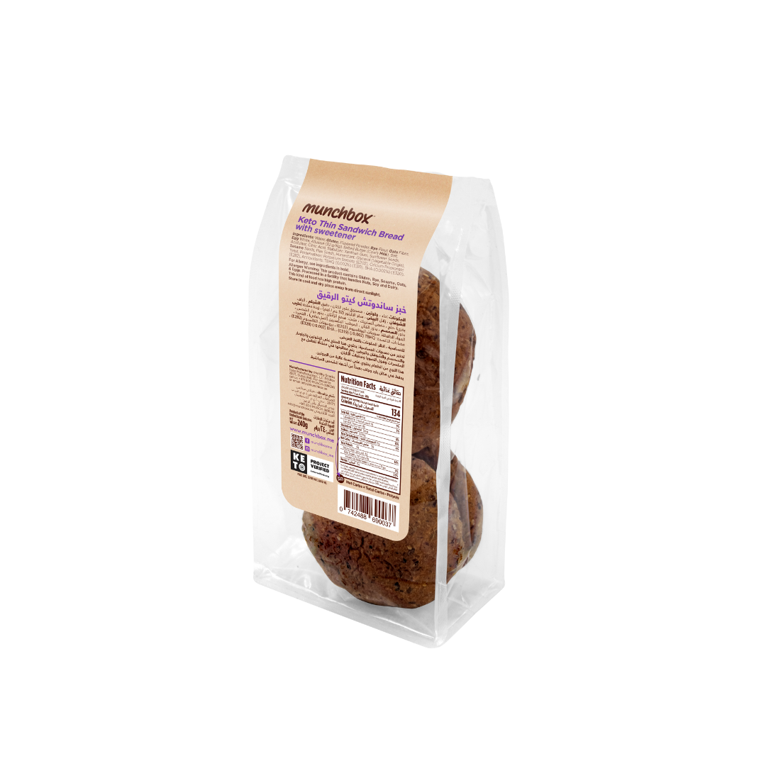 Keto Thin Sandwich Bread x4