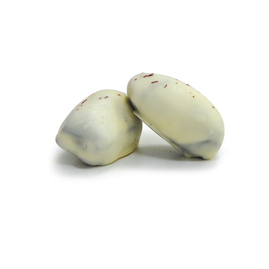 Dates Khudri With Almonds -White Choco & Saffron Coated 250g