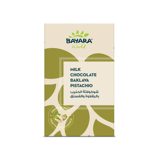 Filled Choco Baklava Pistachio Milk Chocolate 100G