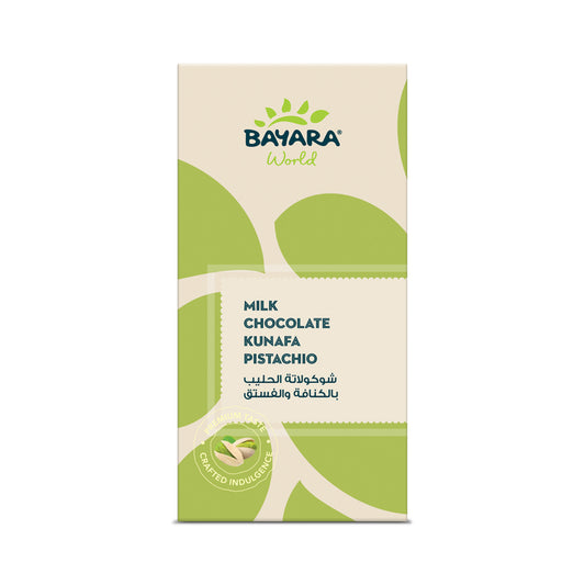 Filled Choco Kunafa Pistachio Milk Chocolate 230G