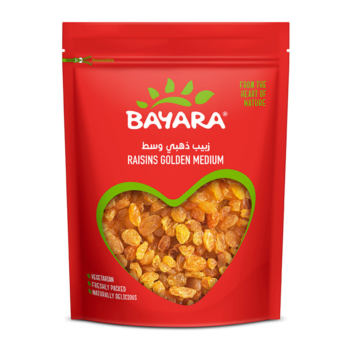 Raisins Golden Medium 1Kg Front