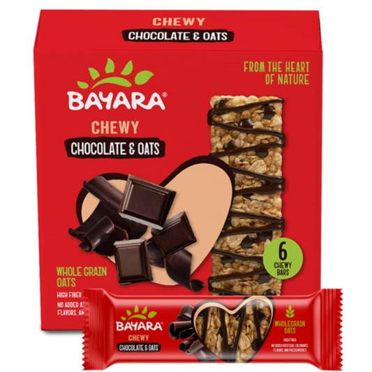 Soft Bars Chocolate & Oats 30g X6