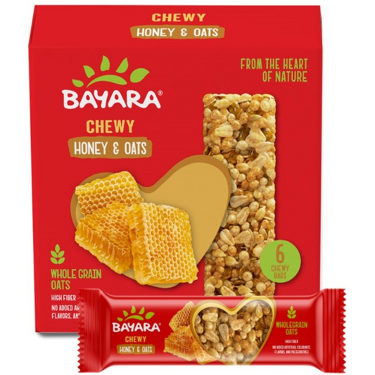 Soft Bars Honey & Oats 30g X6