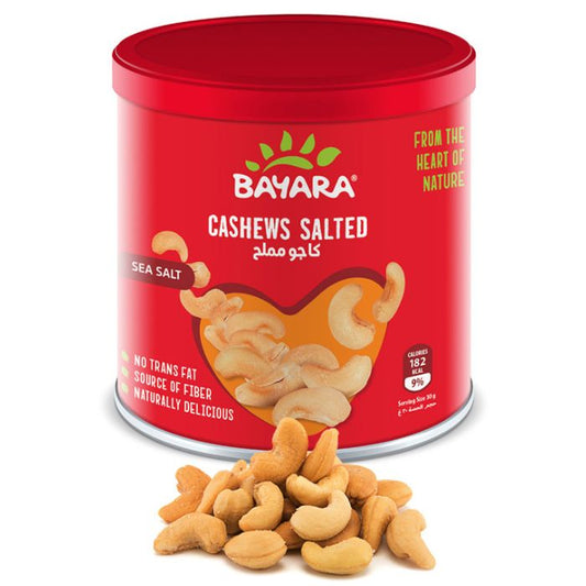 bayara-cashews-salted-can-100g