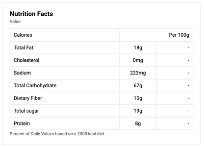 bayara-soft-bars-chocolate-oats-nutrition