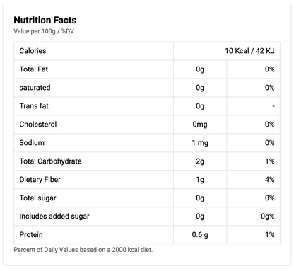 bayara-thyme-330ml-nutrition